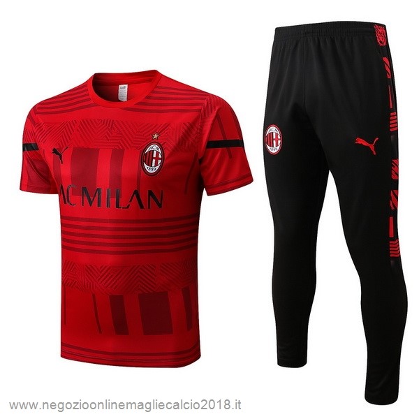 Formazione Set Completo AC Milan 2022/23 Rosso I Nero