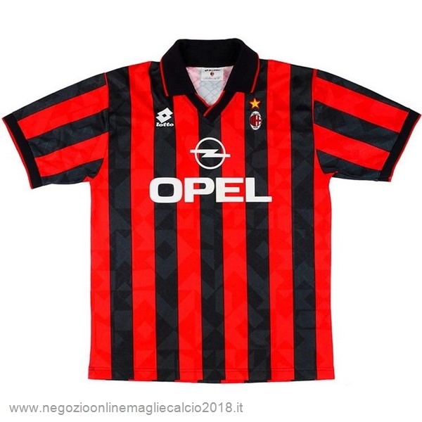 Home Online Maglia AC Milan Retro 1995 1996 Rosso