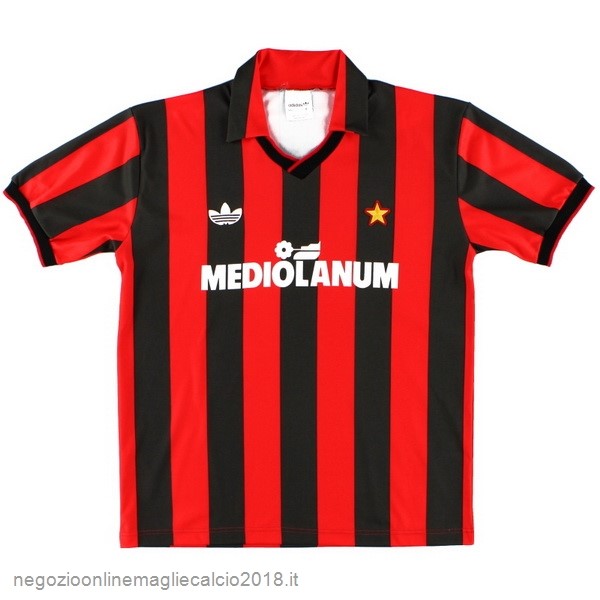 Home Online Maglia AC Milan Retro 1991 1992 Rosso