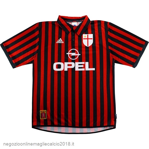 Home Online Maglia AC Milan Retro 1999 2000 Rosso