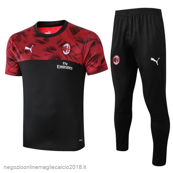 Online Formazione Set Completo AC Milan 2019/20 Nero Rosso Bianco