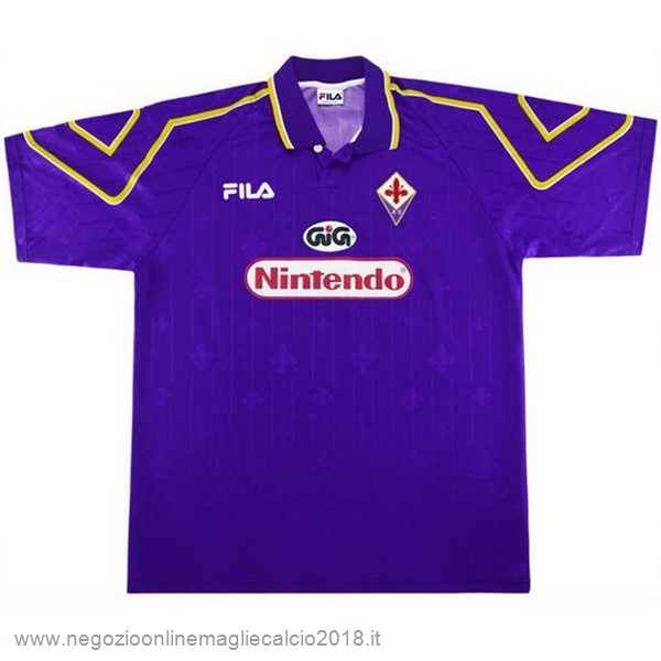 Home Online Maglia Fiorentina Retro 1997 1998 Purpureo