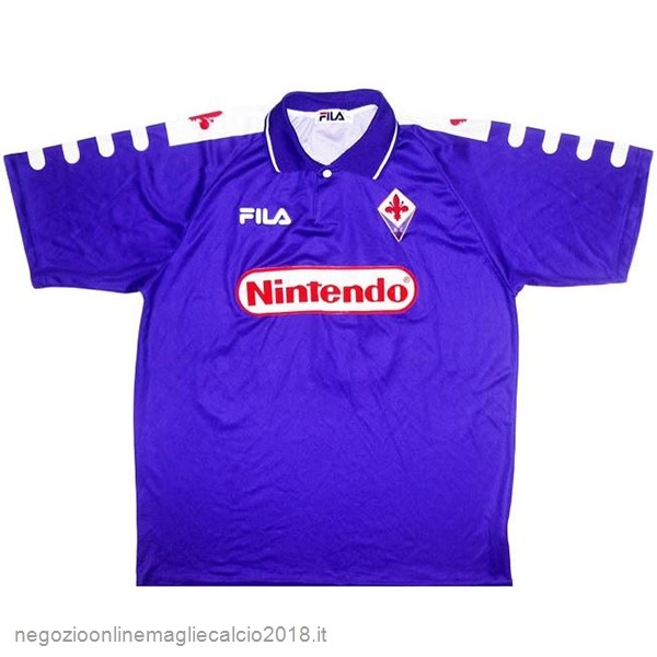Home Online Maglie Calcio Fiorentina Retro 1998 1999 Purpureo