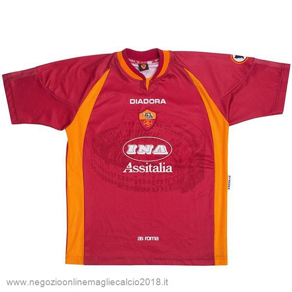 Home Online Maglia As Roma Retro 1997 1998 Rosso