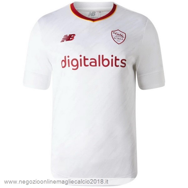Away Online Maglia As Roma 2022/23 Bianco
