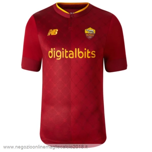Giocatori Home Online Maglia As Roma 2022/23 Rosso