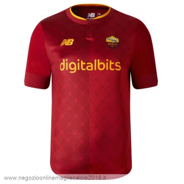 Home Online Maglia As Roma 2022/23 Rosso