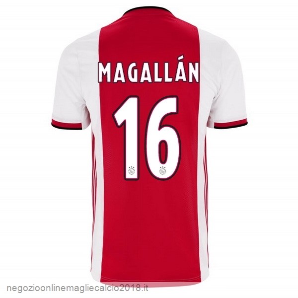 NO.16 Magallan Home Online Maglie Calcio Ajax 2019/20 Rosso