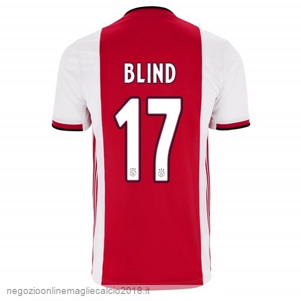 NO.17 Blind Home Online Maglie Calcio Ajax 2019/20 Rosso