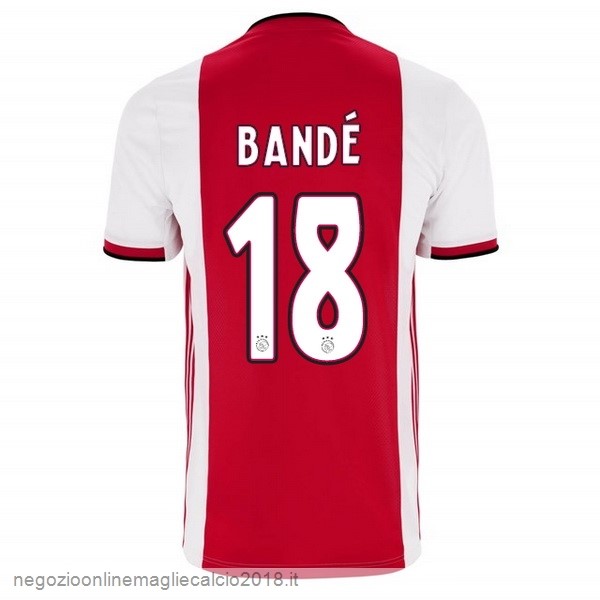 NO.18 Bande Home Online Maglie Calcio Ajax 2019/20 Rosso