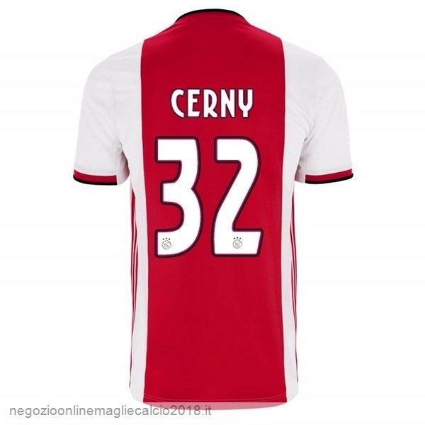 NO.32 Cerny Home Online Maglie Calcio Ajax 2019/20 Rosso