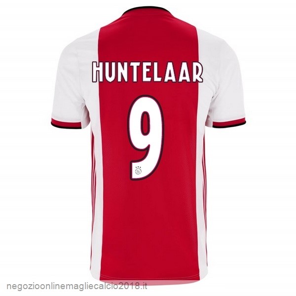 NO.9 Huntelaar Home Online Maglie Calcio Ajax 2019/20 Rosso