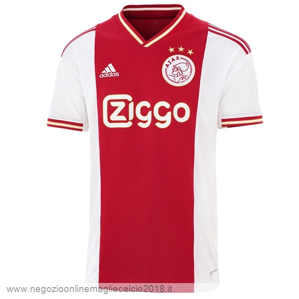 Thailandia Home Online Maglia Ajax 2022/23 Rosso Bianco