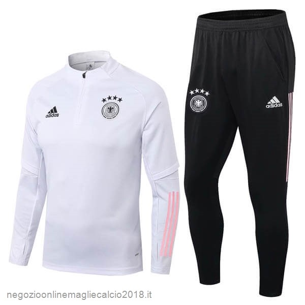 Tuta Calcio Germania 2020 Bianco Rosa Nero