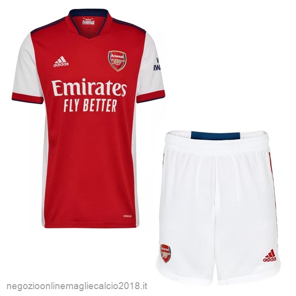 Home Online Set Completo Bambino Arsenal 2021/2022 Rosso