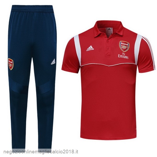 Online Set Completo Polo Arsenal 2019/20 Rosso