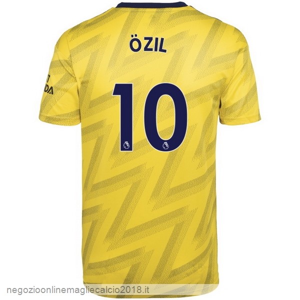 NO.10 Ozil Away Online Maglie Calcio Arsenal 2019/20 Giallo