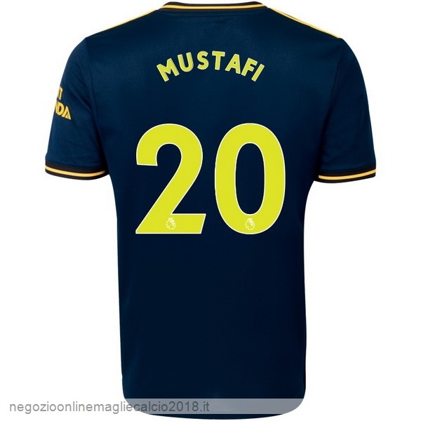 NO.20 Mustafi Terza Online Maglie Calcio Arsenal 2019/20 Blu