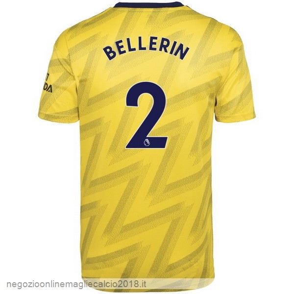 NO.2 Bellerin Away Online Maglie Calcio Arsenal 2019/20 Giallo