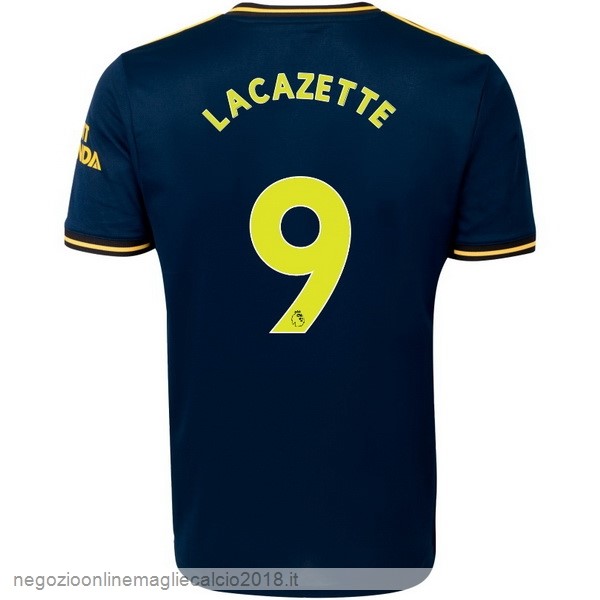 NO.9 Lacazette Terza Online Maglie Calcio Arsenal 2019/20 Blu