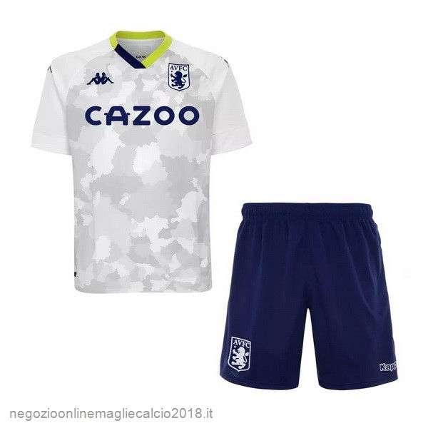 Terza Online Conjunto De Bambino Aston Villa 2020/21 Bianco