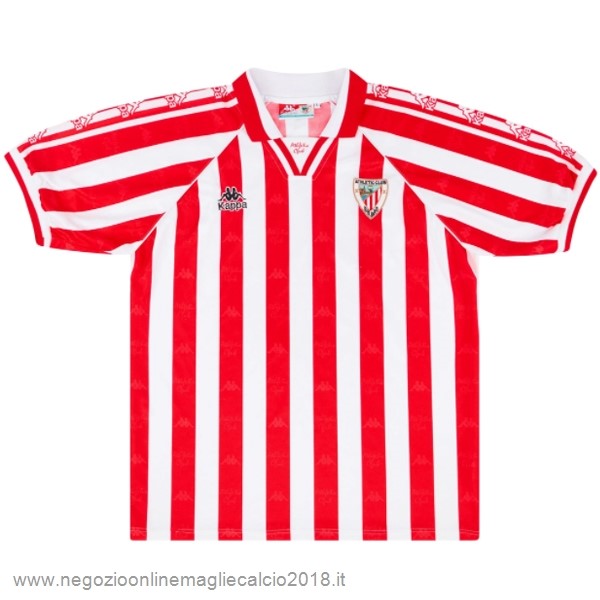 Home Online Maglia Athletic Bilbao Retro 1995 1997 Rosso