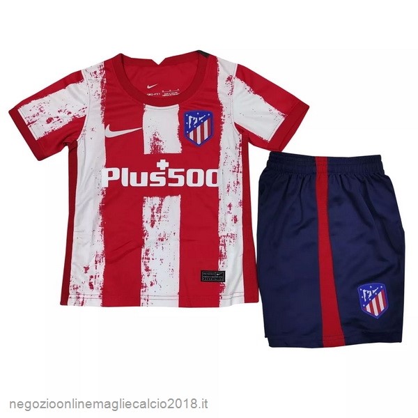 Home Online Conjunto De Bambino Atlético Madrid 2021/22 Rosso