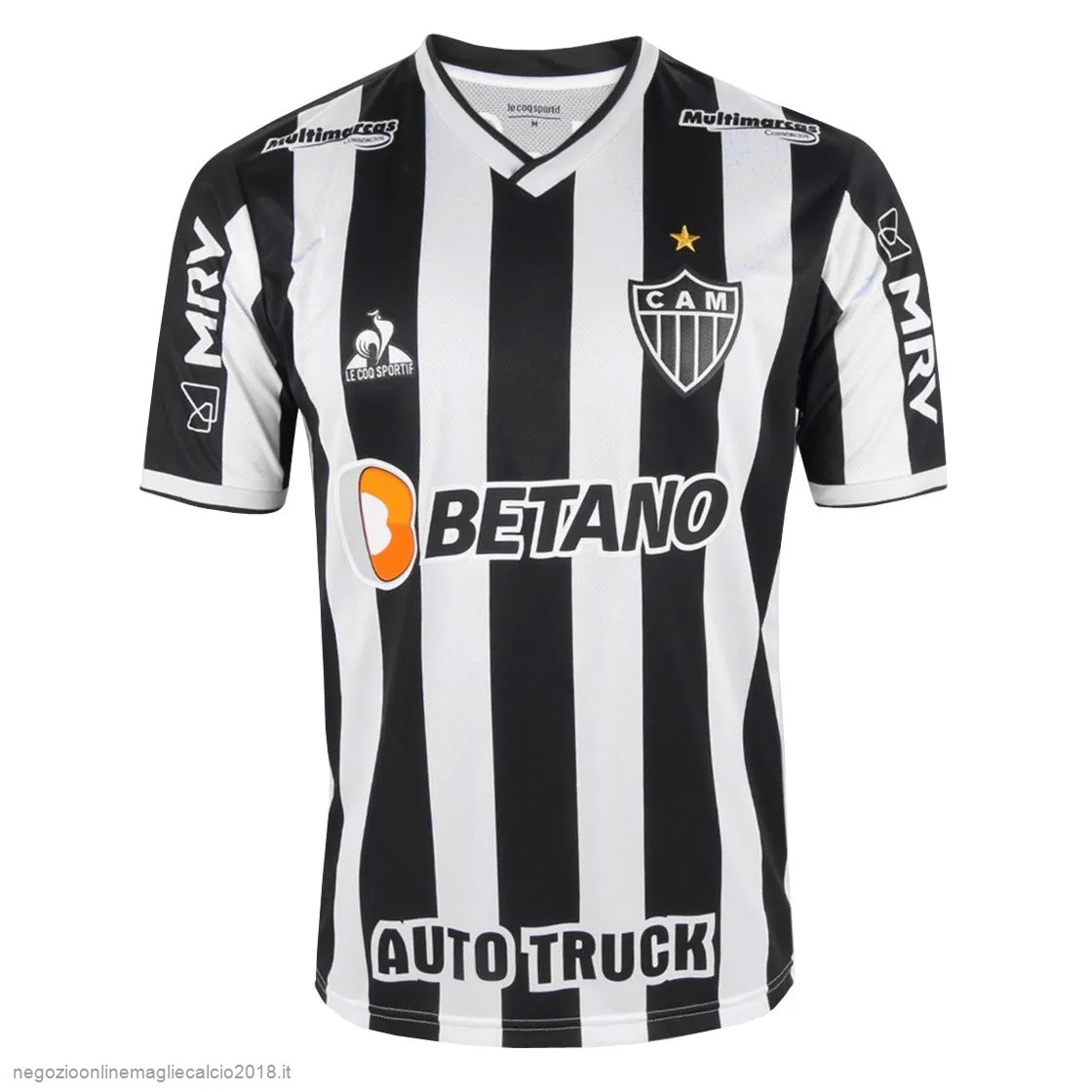 Home Online Maglia Atlético Mineiro 2021/2022 Nero Bianco