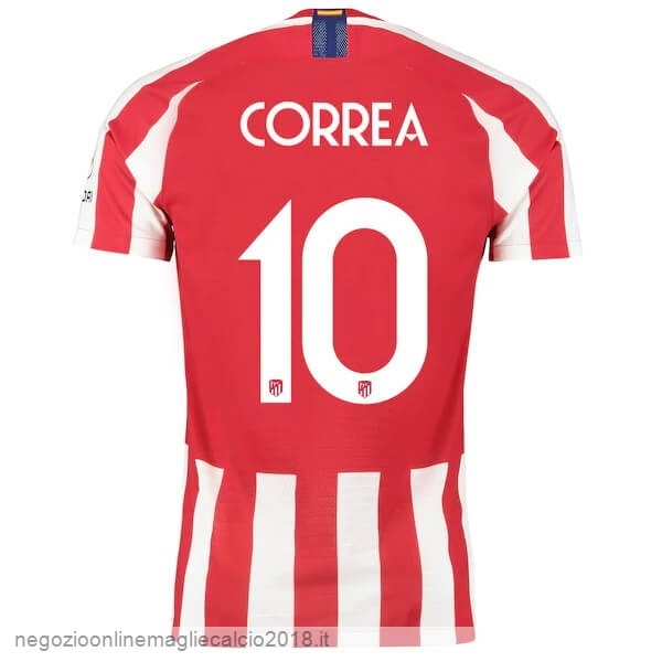 NO.10 Correa Home Online Maglia Atlético Madrid 2019/20 Rosso