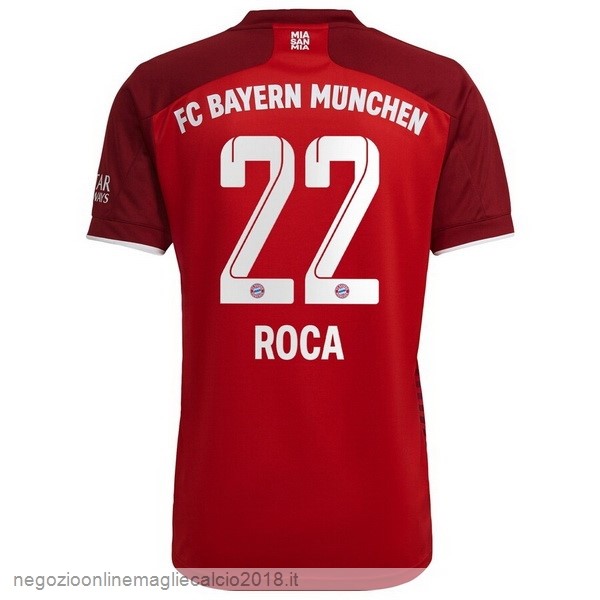 NO.22 Roca Home Online Maglia Bayern München 2021/2022 Rosso