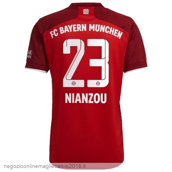 NO.23 Nianzou Home Online Maglia Bayern München 2021/2022 Rosso