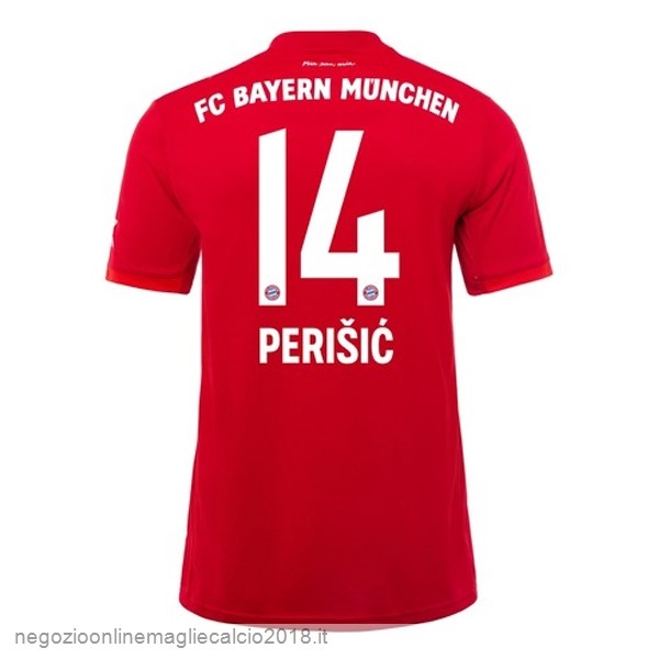 NO.14 Perisic Home Online Maglie Calcio Bayern München 2019/20 Rosso