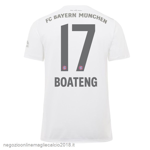 NO.17 Boateng Away Online Maglie Calcio Bayern München 2019/20 Bianco
