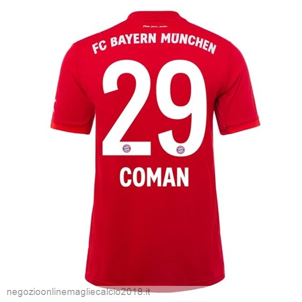 NO.29 Coman Home Online Maglie Calcio Bayern München 2019/20 Rosso