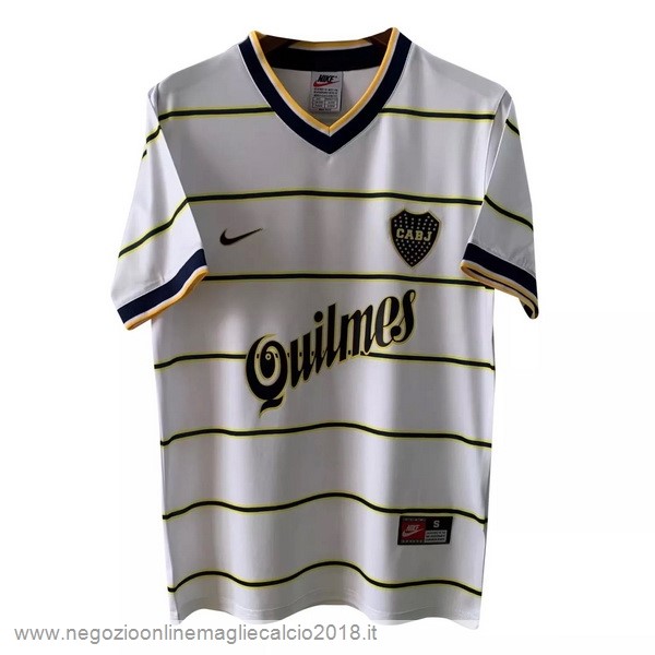 Away Online Maglia Boca Juniors Retro 1999 Bianco