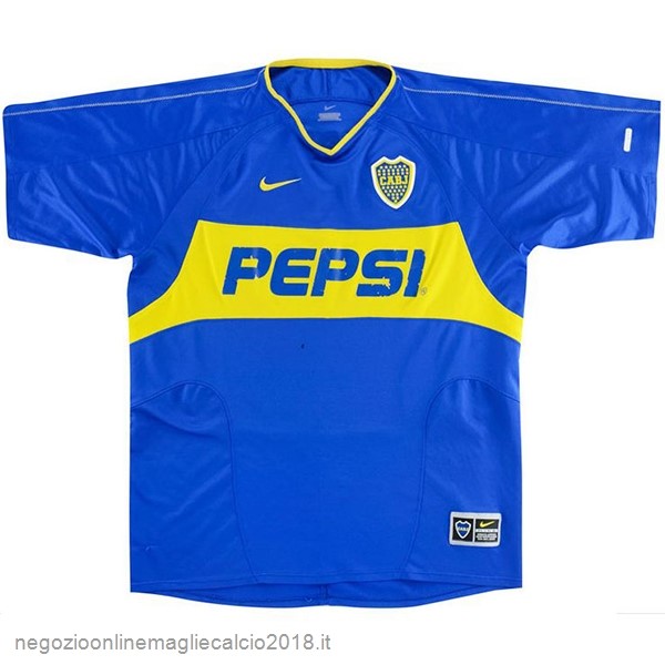 Home Online Maglia Boca Juniors Retro 2003 2004 Blu