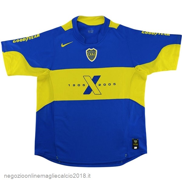Home Online Maglie Calcio Boca Juniors Stile rétro 2005 Blu