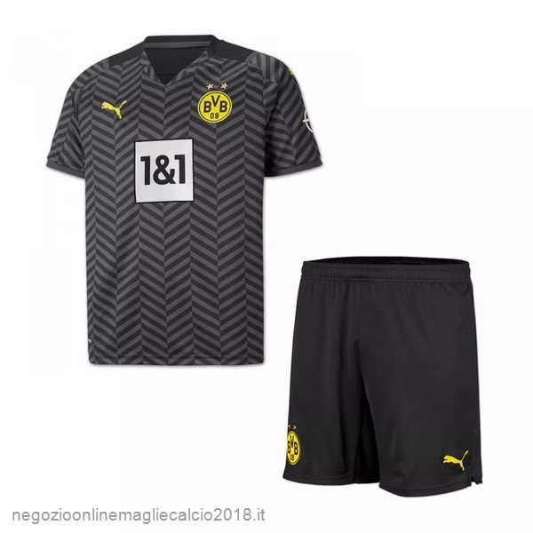 Away Online Set Completo Bambino Borussia Dortmund 2021/2022 Nero