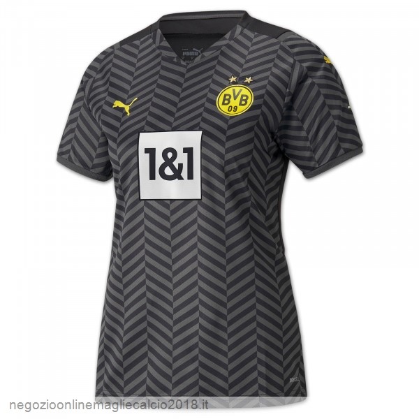 Away Online Maglia Donna Borussia Dortmund 2021/2022 Nero