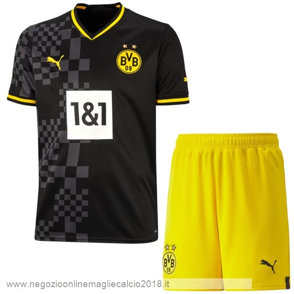 Away Online Conjunto De Bambino Borussia Dortmund 2022/23 Nero