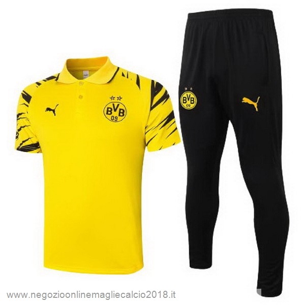Set Completo Polo Borussia Dortmund 2020/21 Giallo Nero