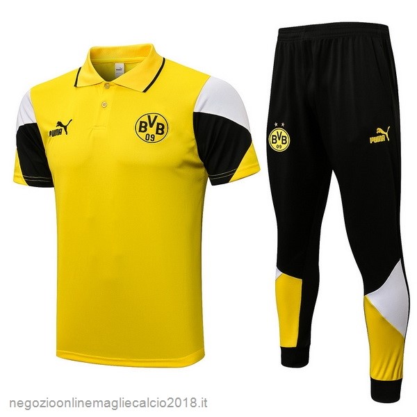 Set Completo Polo Borussia Dortmund 2021/2022 Giallo Nero