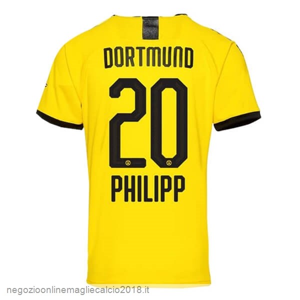 NO.20 Phillipp Home Online Maglia Borussia Dortmund 2019/20 Giallo