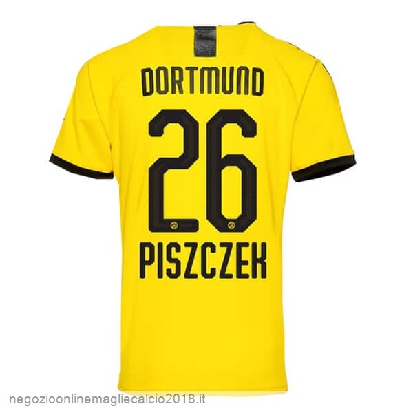 NO.26 Piszczek Home Online Maglia Borussia Dortmund 2019/20 Giallo
