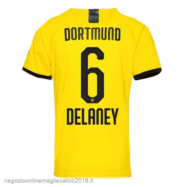 NO.6 Delaney Home Online Maglia Borussia Dortmund 2019/20 Giallo