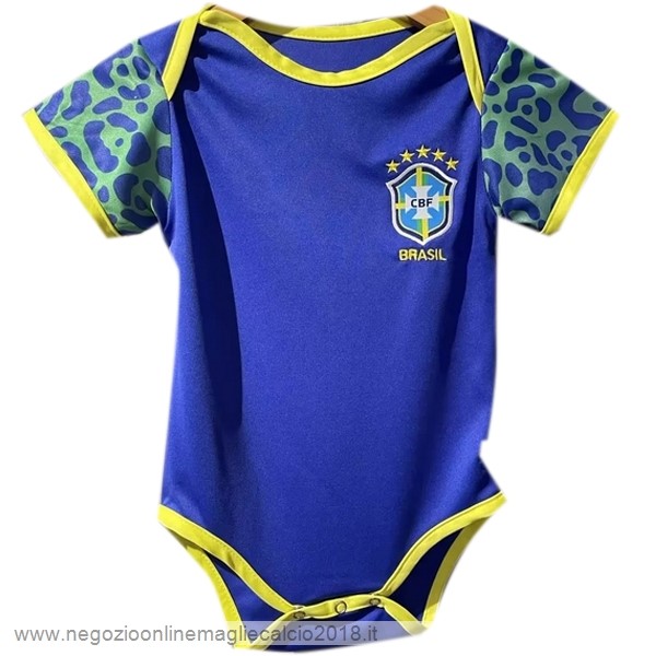 Away Online Tutine Bambino Brasile 2022/23 Blu