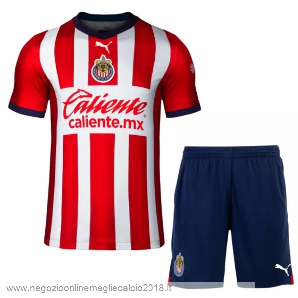 Home Online Conjunto De Bambino CD Guadalajara 2022/23 Rosso
