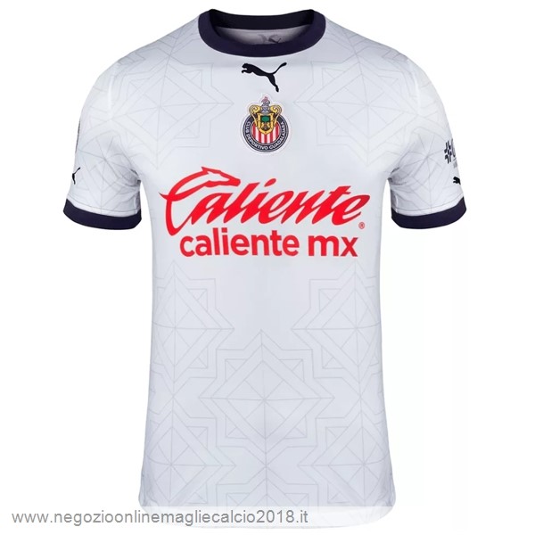 Away Online Maglia CD Guadalajara 2022/23 Bianco