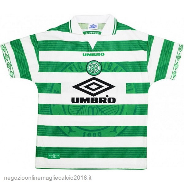 Home Online Maglie Calcio Celtic Stile rétro 1997 1999 Verde