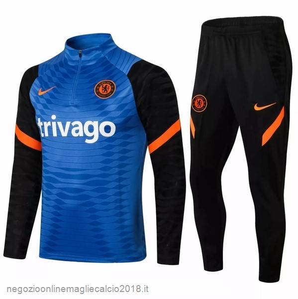 Giacca Chelsea 2021/22 Blu Arancione Nero